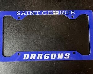 Saint George License Plate Frame