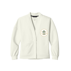 OGIO® Women’s Transcend Cardigan with woven left chest logo