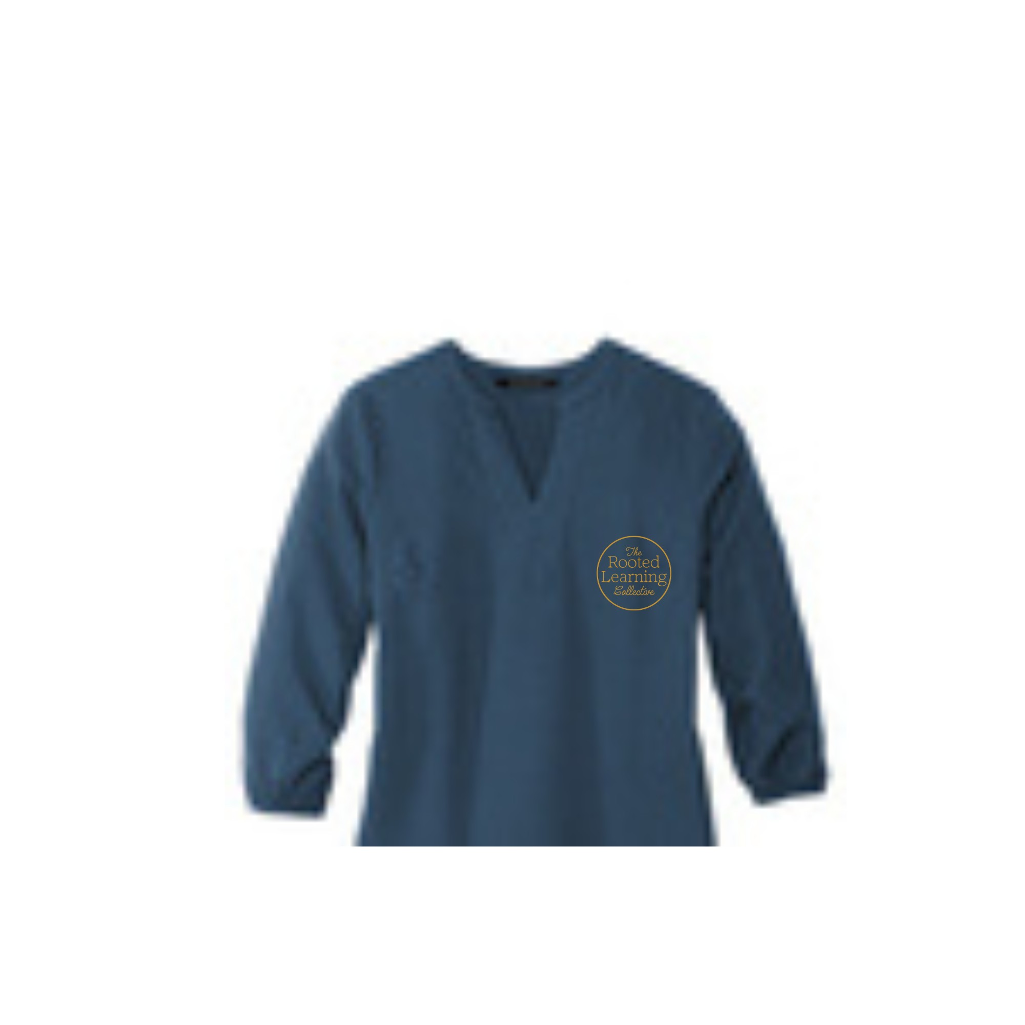 Mercer+Mettle® Women's Stretch Crepe 3/4-Sleeve Blouse - Image 5