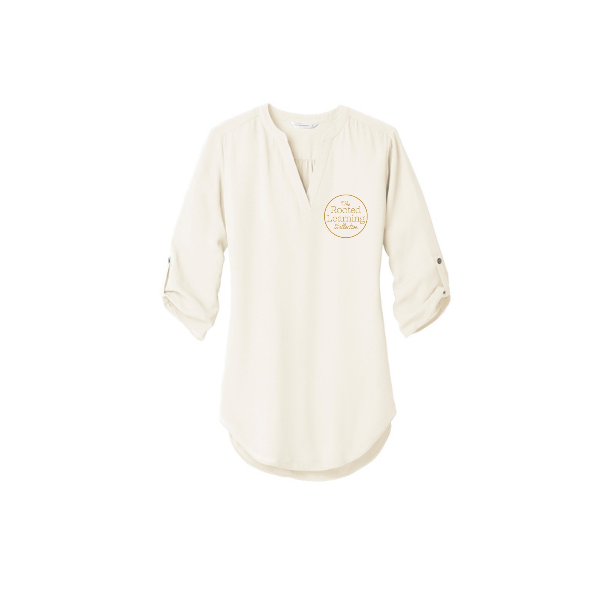 Port Authority Women's 3/4 Sleeve Tunic Blouse - Image 4