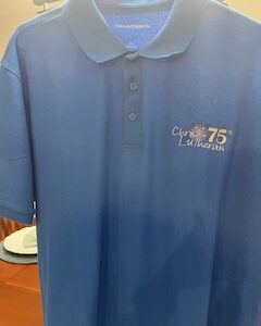 Port Authority Wearever Signature Polo with 75th embroidered logo