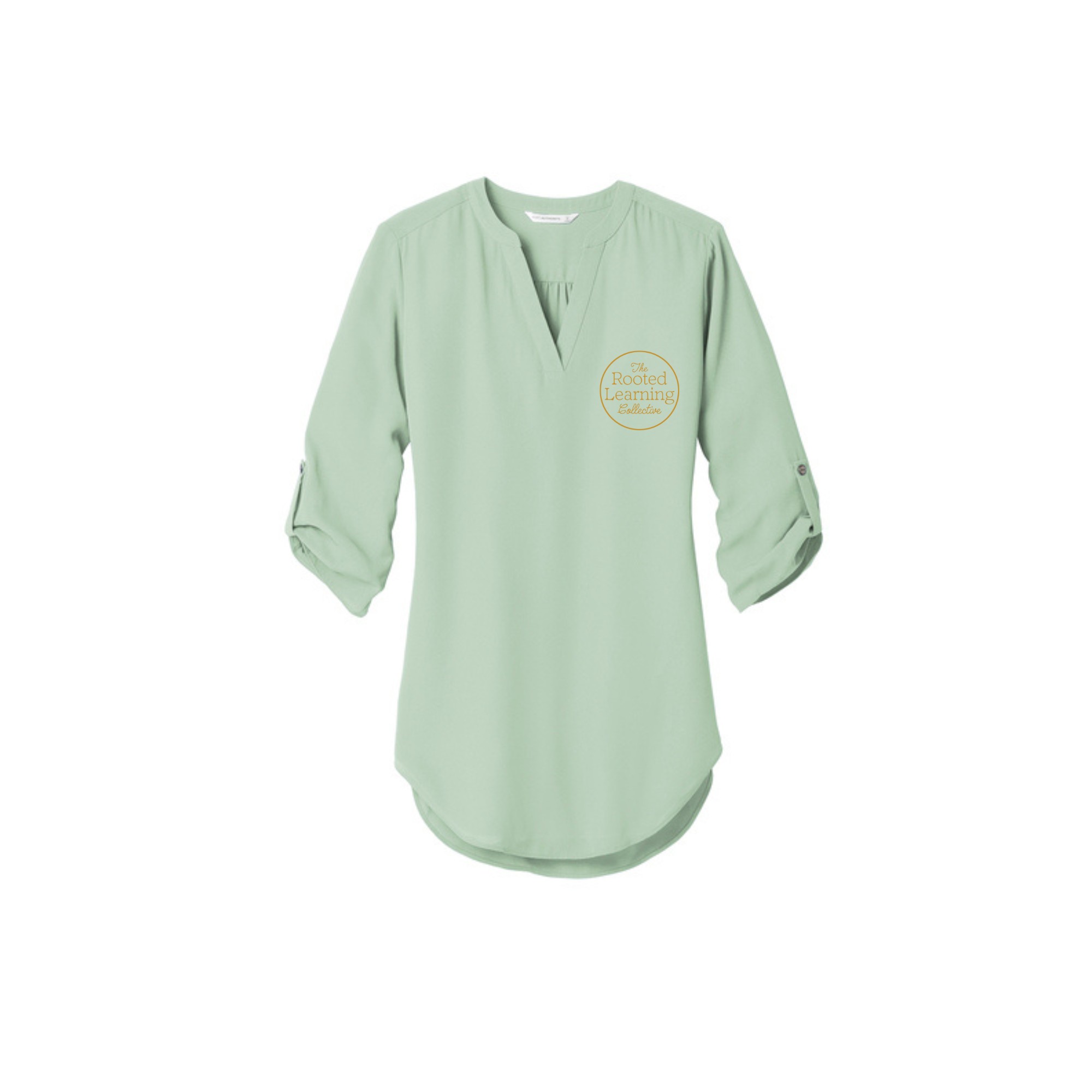 Port Authority Women's 3/4 Sleeve Tunic Blouse - Image 2