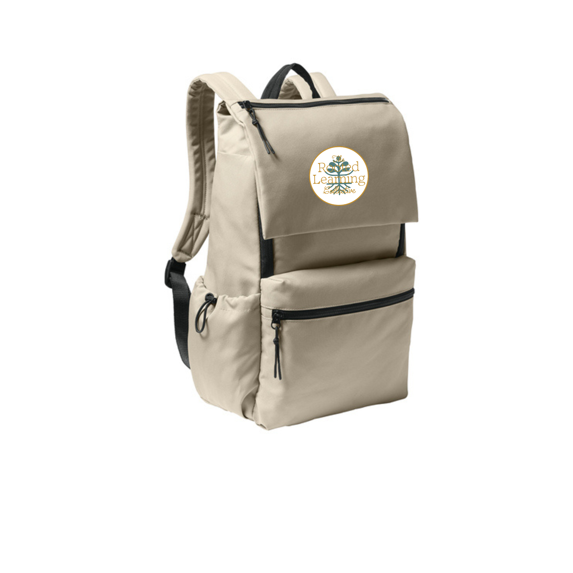 Port Authority Matte Oxford Backpack with embroidered patch