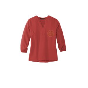 Mercer+Mettle® Women's Stretch Crepe 3/4-Sleeve Blouse