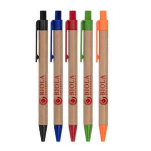 Professional Recycled Pen with imprinted logo