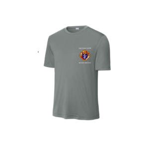 Sport-Tek Posicharge Competitor Tee (Dri-fit) with imprinted left chest logo and large logo on back