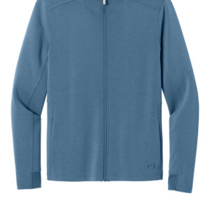 Men's Ogio Transcend Full Zip with embroidered patch left chest