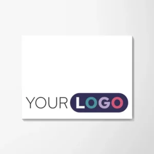 Sticky Notes (post-its) with logo